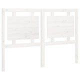 Bed Headboard White 140.5x4x100 cm Solid Pine Wood 817936