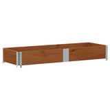 Garden Planter Brown 150x50 cm Solid Wood Pine 3295406