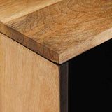 TV Cabinet with Storage Brown 80 x 33 x 46 cm Solid Mango Wood 4018059