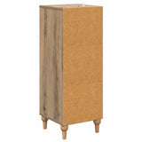 Drawer Cabinet Artisan Oak 33 x 34.5 x 90 cm Engineered Wood 894164