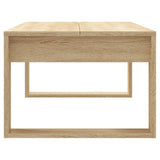 Coffee Table Sonoma Oak 102x50x35 cm Engineered Wood 823361