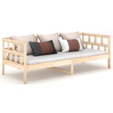Day Bed without Mattress Solid Wood Pine 90x200 cm 820207