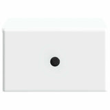 Wall-Mounted Bedside Cabinet 2 pcs White 34.5 x 33 x 20 cm 899106