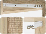 Wall-Mounted Side Table Sonoma Oak 87.5 x 34.5 x 17 cm 898667