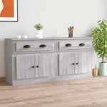 Sideboards 2 pcs Grey Sonoma Engineered Wood 3185269