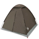 Camping Tent Dome 2-Person Brown Waterproof 4009634