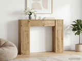 Fireplace Surround Artisan Oak 102 x 20 x 102 cm 8006641