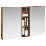 Bathroom Cabinet Set 3 pcs 100 x 10.5 x 60.5 cm Engineered wood 3403702