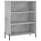 Highboard Concrete Grey 69.5x32.5x180 cm Engineered Wood 3189585