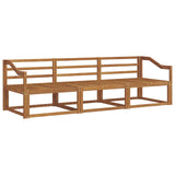 Outdoor Sofa Set 3 pcs Natural Solid Acacia Wood 3367137