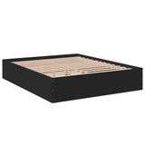 Bed Frame without Mattress Black 150x200 cm 3281008