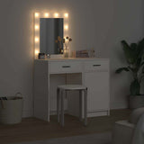 Dressing Table 2 pcs White 50 x 41 x 135 cm Engineered wood 3334236