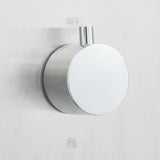 Outdoor Shower with Tray WPC Stainless Steel 3051291