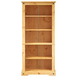 5-Tier Bookcase Mexican Pine Corona Range 80x40x170 cm 243744