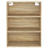 Hanging Wall Cabinet Sonoma Oak 69.5x32.5x90 cm 812315