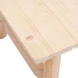 5 Piece Garden Lounge Set Solid Wood Spruce 3185529