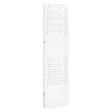 5-Panel Room Divider White 200x180 cm Steel 335902