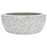 Countertop Basin Grey Round 41x14 cm Ceramic 155064