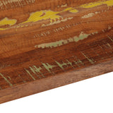 Table Top 100x30x3,8 cm Rectangular Solid Wood Reclaimed 371102