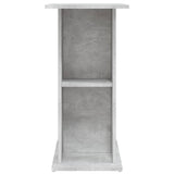 Aquarium Stand Concrete Grey 75x36x72.5 cm Engineered Wood 833651