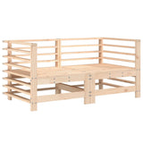 Garden Corner Sofas 2 pcs Solid Wood Pine 825632