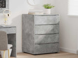 Storage Cabinets 60 x 48 x 105 cm Engineered Wood Concrete Grey 3406238