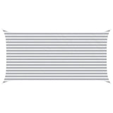 Sun Shade Sail Light Grey and White 5 x 2,5 m 42031122