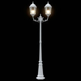 Garden Light White 68 x 20 x 235 cm Aluminium and Glass 42000337