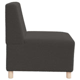 Modular Sofa Unit Armless 2 pcs Dark Grey 55 x 74 x 82 cm 3399785