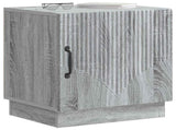 Bedside Table 2 pcs Grey Sonoma 43 x 34.5 x 47 cm 895268