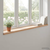 Window Sills 2 pcs Natural 140 x 15 x 2 cm Solid Beech Wood 42048133