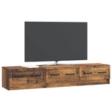 TV Cabinet Old Wood 147 x 34.5 x 27 cm Engineered Wood 895863