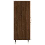 Sideboard Brown Oak 34.5x34x90 cm Engineered Wood 828523