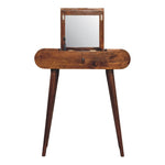 Mini Round Chestnut Fold Vanity IN3286