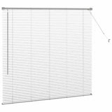 Venetian Blinds Height Adjustable Silver 130 x 150 cm Aluminium 42005907