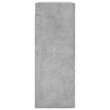 Wall Mounted Cabinet Concrete Grey 69.5x34x90 cm Engineered Wood 834982