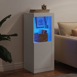 Sideboard with LED Lights White 41x37x100 cm 836644