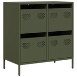Sideboard Olive Green 68x39x73.5 cm Cold-rolled Steel 851260