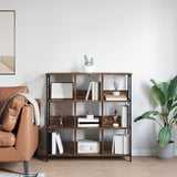 Bookshelf Smoked Oak 102 x 32 x 104.5 cm Engineered Wood 884008