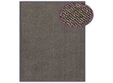 Doormat Tufted 90x150 cm Dark Brown 326941