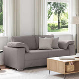 Sofa Taupe 180 x 77 x 82 cm Fabric 4105233