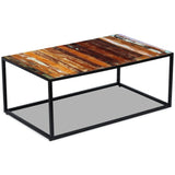 Coffee Table Solid Reclaimed Wood 100x60x40 cm 243336