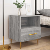 Bedside Cabinets 2 pcs Grey Sonoma 40x35x47.5 cm Engineered Wood 827417