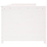 Day Bed without Mattress White 90x200 cm Solid Wood Pine 820902