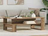 Coffee Table Artisan Oak 90 x 50 x 40 cm Engineered Wood 8000219