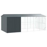 Bird Cage Anthracite 645 x 310 x 247 cm Galvanised Steel 3325163