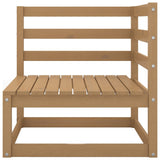 8 Piece Garden Lounge Set Honey Brown Solid Pinewood 3075772