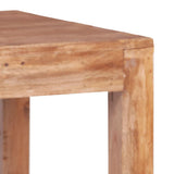 Coffee Table 53x50x50 cm Solid Mahogany Wood 283920