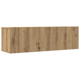 5 Piece TV Cabinet Set Wall-mounted Artisan Oak Engineered Wood 3329202