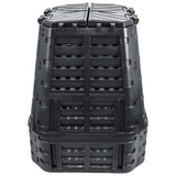 146277 Garden Composter Black 93,3x93,3x113 cm 740 L